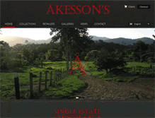 Tablet Screenshot of akessons-organic.com